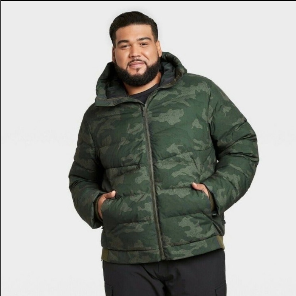 All In Motion Heavy Weight Puffer Jacket, Camo